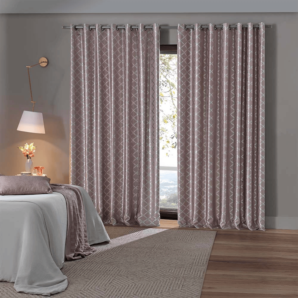 Cortina Bella Janela Corta Luz Blackout 3.60m x 2.50m