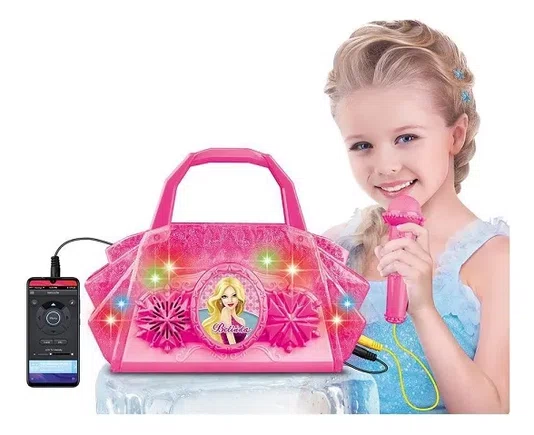 Bolsa Rock Show Belinda Com Microfone DM Toys