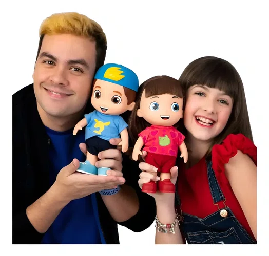 Boneca Gi Lucas Neto Parceira do Famoso Lucas Neto Youtuber