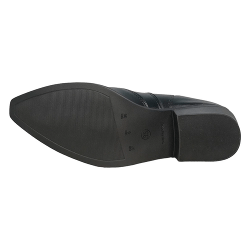 Bota Feminina Sua Cia Ana Castela Country Western Bico Fino Preto