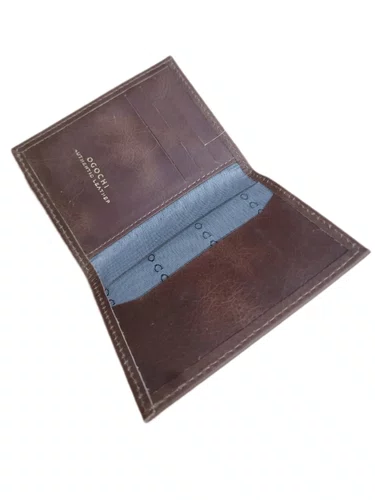 Carteira Ogochi Vertical Masculina de Couro