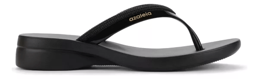 Chinelo Feminino Azaleia Adri Confortável E Leve Tamanco Preto