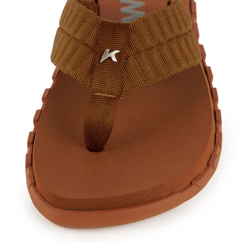 Chinelo Kenner Megah Masculino Marrom Canela