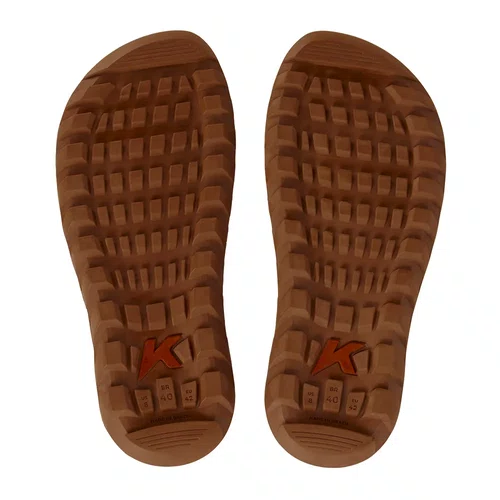 Chinelo Kenner Megah Masculino Marrom Canela