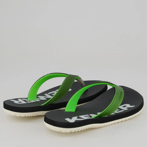 Chinelo Kenner Red Summer Masculino - Verde e Preto Solado EVA