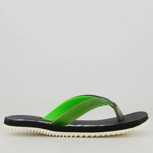 Chinelo Kenner Red Summer Masculino - Verde e Preto Solado EVA