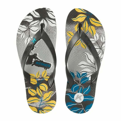 Chinelo Kenner Summer Manobra Masculino - Preto e Cinza DBV-11