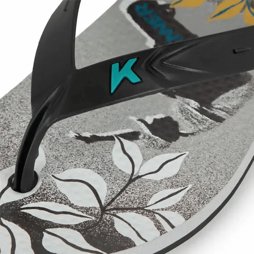 Chinelo Kenner Summer Manobra Masculino - Preto e Cinza DBV-11