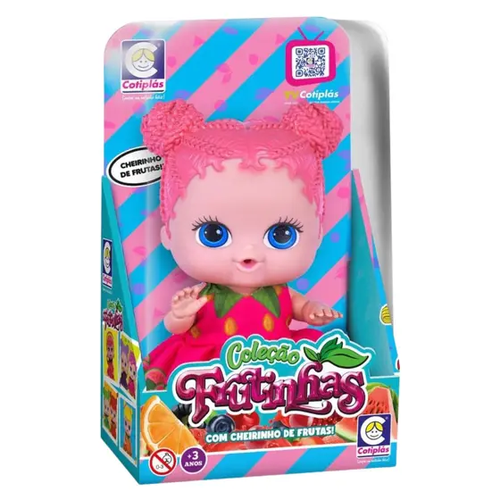 Coleção Bonecas Frutinhas Com Cheirinho de Frutas