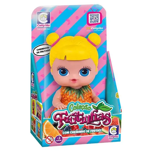 Coleção Bonecas Frutinhas Com Cheirinho de Frutas
