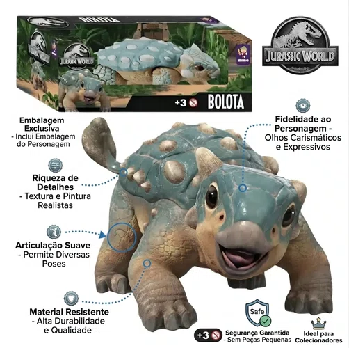 Dinossauro Bolota Jurassic World