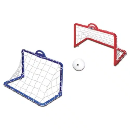 Gol a gol com 2 traves e uma bola de futebol braskit