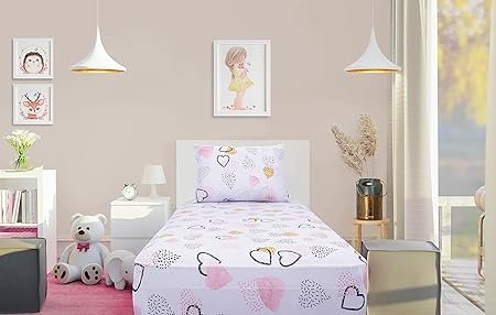 Jogo de Cama Solteiro Infantil - 2 peças Sweet Love