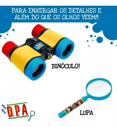 Kit Detetive D.p.a. Funciona De Verdade Rosita - BABY BRINK