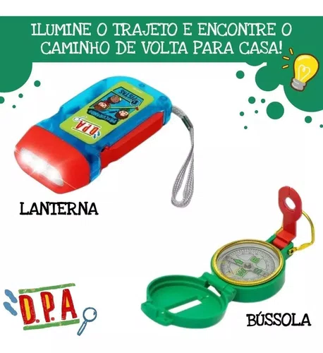 Kit Detetive D.p.a. Funciona De Verdade Rosita - BABY BRINK