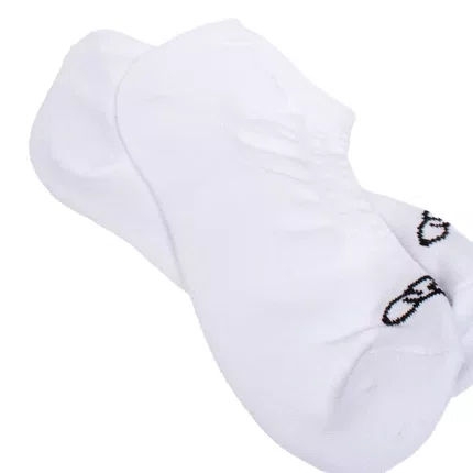 Kit Meia Olympikus Cano Curto Invisivel Branco 33 a 38