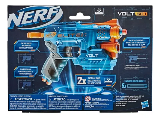 Lançador Nurf Elite 2.0 com Dardos Hasbro