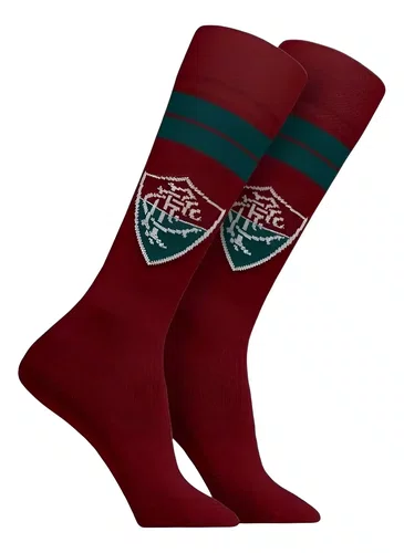 Meia Rikam Casual Esportivo Masculino Fluminense