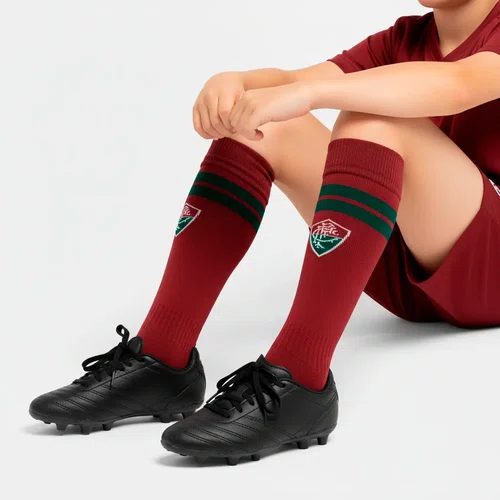 Meia Rikam Casual Esportivo Masculino Fluminense