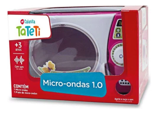 Microondas Infantil com Acessórios