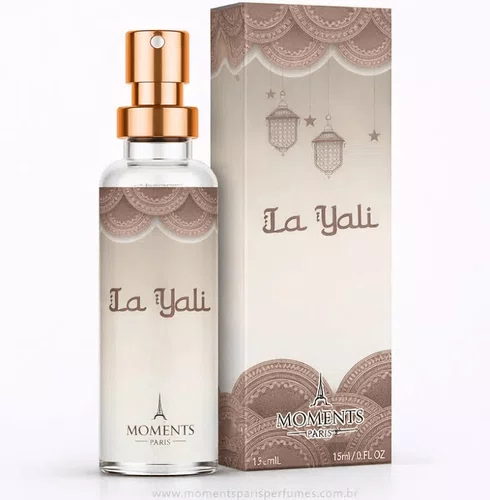 Mini Perfume de Bolsa Moments Paris Feminino 15ml Inspiração Importados Alta Fixação