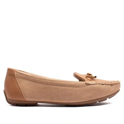 Mocassim Modare Loafer Tratorado Retro Argila/Camel