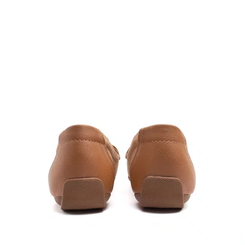 Mocassim Modare Loafer Tratorado Retro Argila/Camel
