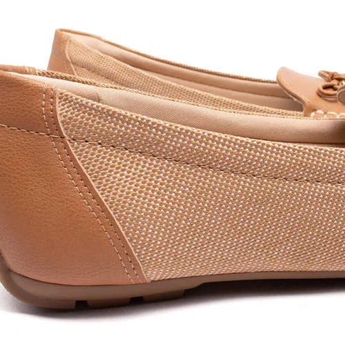 Mocassim Modare Loafer Tratorado Retro Argila/Camel