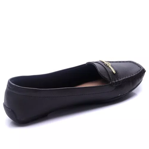 Mocassim Modare Sapatilha Palmilha Ultra Conforto Preto