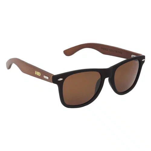 Óculos de Sol Hd Waikiki Brown Polarizado Lentes Marrom