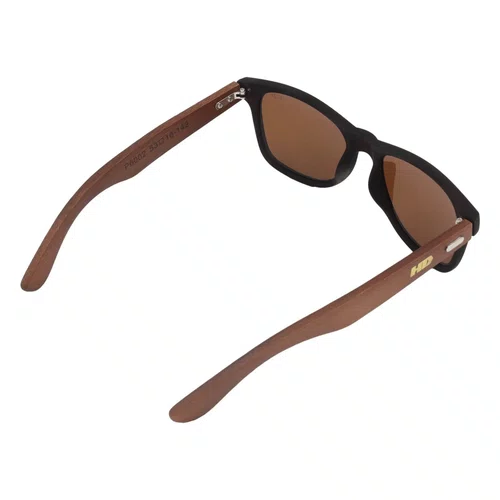 Óculos de Sol Hd Waikiki Brown Polarizado Lentes Marrom