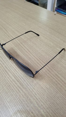 Óculos Unisex Ogochi Preto com Hastes Finas