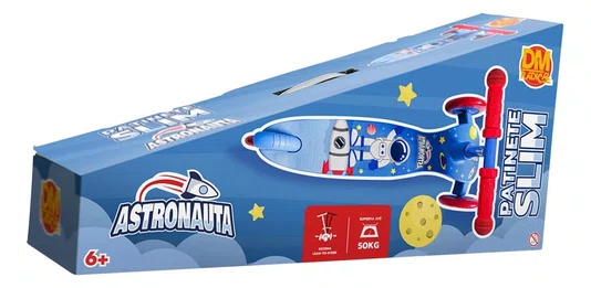 Patinete Infantil Slim Astronauta