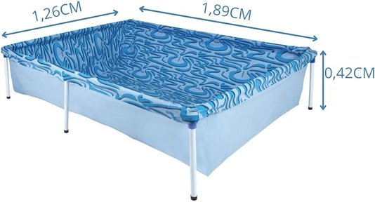 Piscina 1000 Litros Retangular