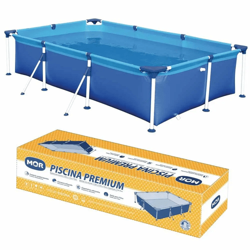Piscina Retangular 3700 Litros Estruturada Premium