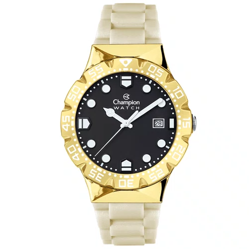 Relogio Champion Original Troca Pulseiras Fundo Preto