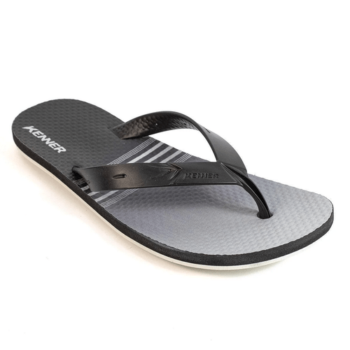 Sandália Chinelo Kenner Summer Degradê Original Masculino - Preto com Cinza
