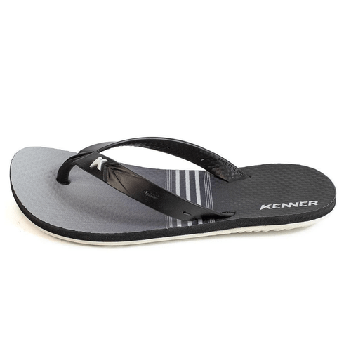 Sandália Chinelo Kenner Summer Degradê Original Masculino - Preto com Cinza
