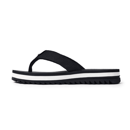 Sandalia Kenner Kyra Pro Feminino Preto com Branco