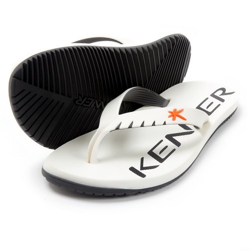 Sandália Kenner Red PVC Branca e Preta Masculino Original