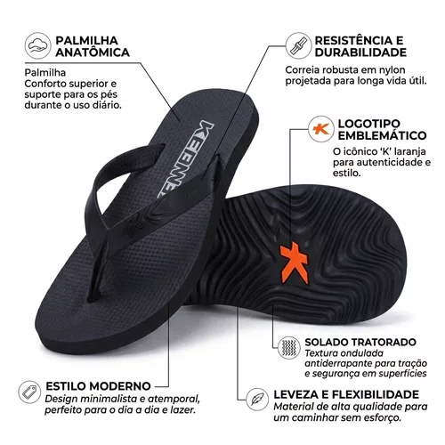Sandalia Kenner Summer Preto