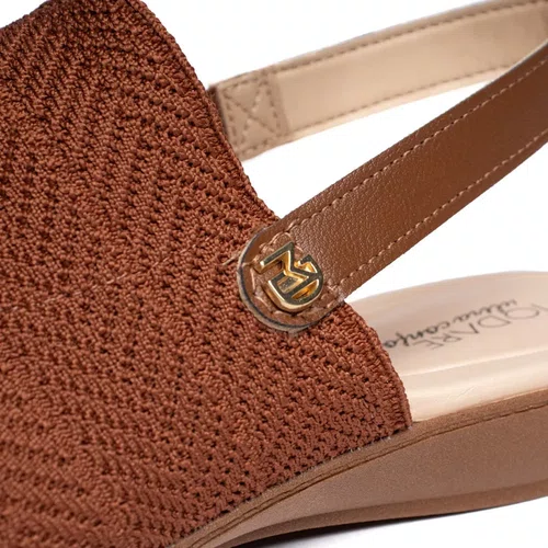 Sandalia Modare Floather Nature Feminino Nude