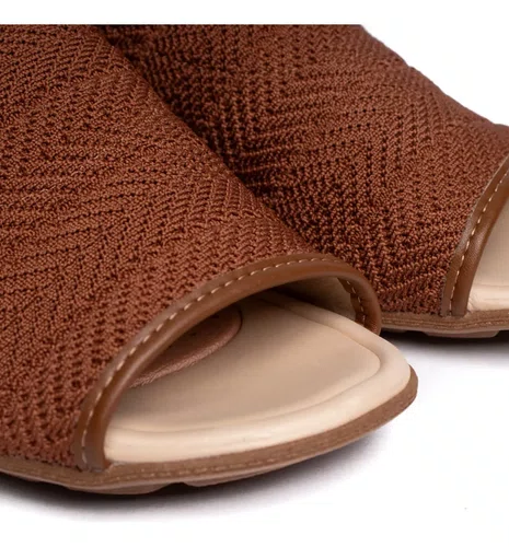 Sandalia Modare Floather Nature Feminino Nude