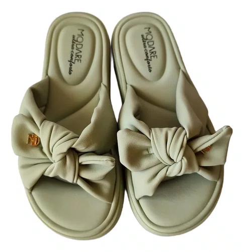 Sandalia Modare Ultra Conforto Feminino Alecrim