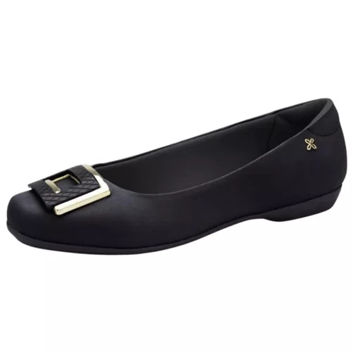 Sapatilha Softli Floater Lux Feminino Preto
