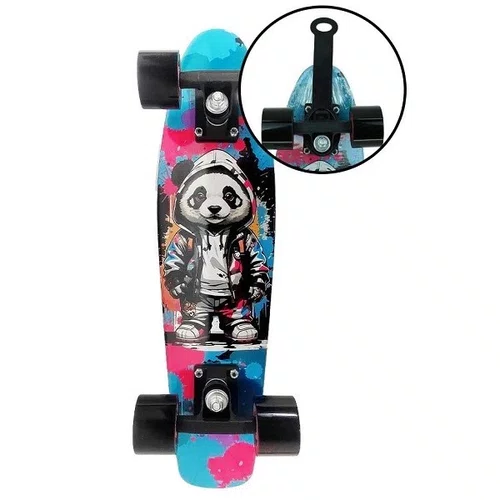 Skate Mini Cruiser - Estampa Both Sides (Panda)