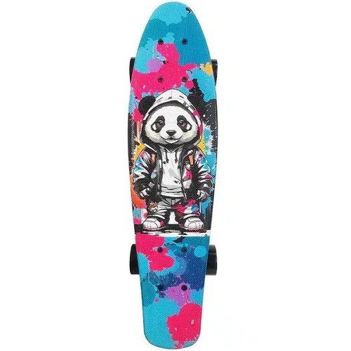 Skate Mini Cruiser - Estampa Both Sides (Panda)