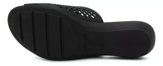 Tamanco Modare Ultra Conforto Slide Rasteirinha Leve Feminino Preto