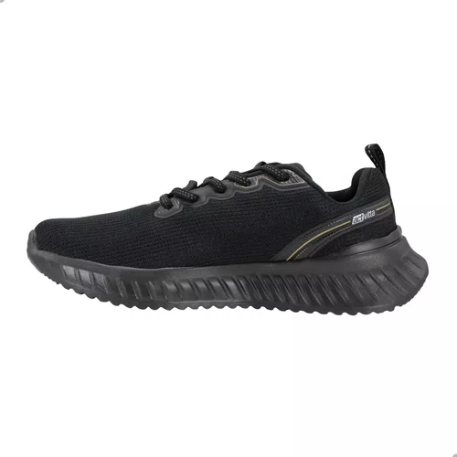 Tenis Actvitta Esportivo Masculino Preto/Dourado