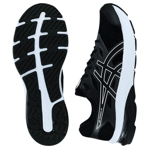 Tênis Casual Asics Gel-Shogun ST Masculino Original - Preto+Branco